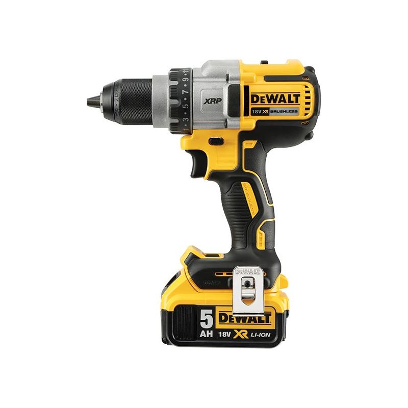 Dewalt Power Tools DCD991P2 Brushless 3 Speed Drill Driver 18V 2 x 5.0Ah Li-ion DeWALT Power Tools - RockBottom Northampton