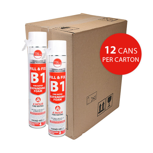TIMCO Fill & Fix Fire Rated Expanding PU Foam B1