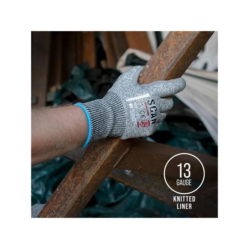 Scan PU Palm Cut D Gloves - XL (Size 10) Scan - RockBottom Nothampton
