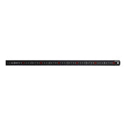 Faithfull Matt Black Stainless Steel Measuring Rule 600mm Faithfull - RockBottom Northampton