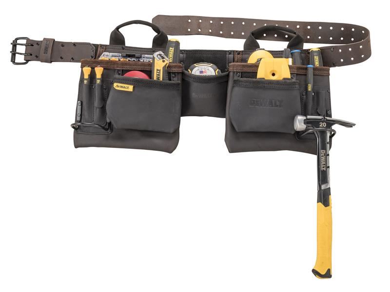 DEWALT Storage DWST50112 Pro Leather Tool Apron DEWALT Storage - RockBottom Northampton