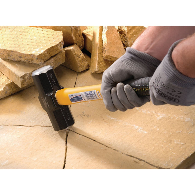 Draper 09937 Draper Expert Fibreglass Short Shaft Sledge Hammer, 1.8kg/4lb