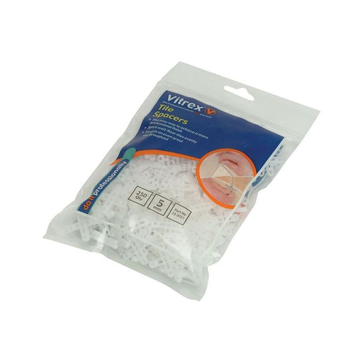 Vitrex Floor Tile Spacers 5mm (Pack 500) Vitrex - RockBottom Northampton
