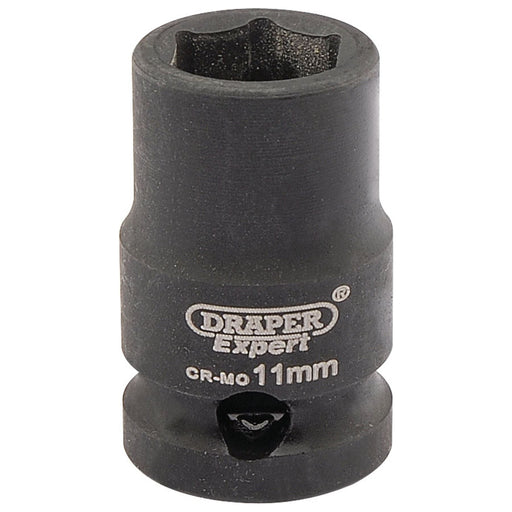 Draper 06870 Draper HI-TORQ® 6 Point Impact Socket, 3/8" Sq. Dr., 11mm