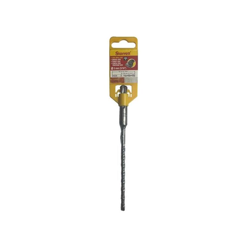 Starrett SDS Plus 2 Point Drill Bit 5 x 160mm Starrett - RockBottom Nothampton