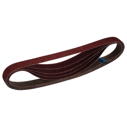 Draper 08701 Cloth Sanding Belt, 25 x 762mm, 180 Grit (Pack of 5)