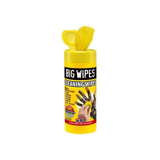 Big Wipes Cleaning Antiviral Wipes (Tub 40) Big Wipes - RockBottom Northampton
