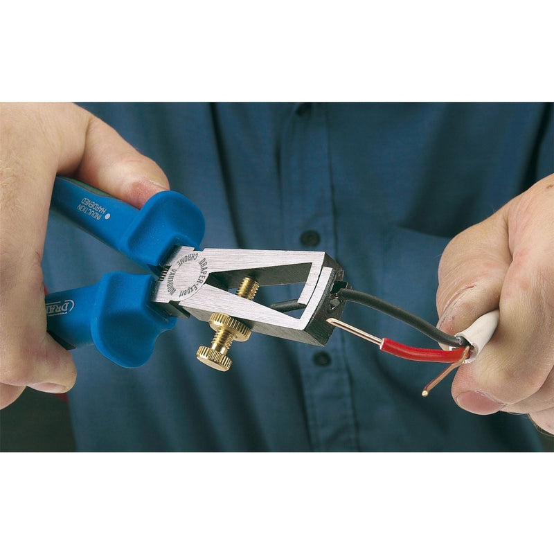 Draper 68894 Draper Expert Heavy Duty Soft Grip Wire Stripping Pliers, 150mm