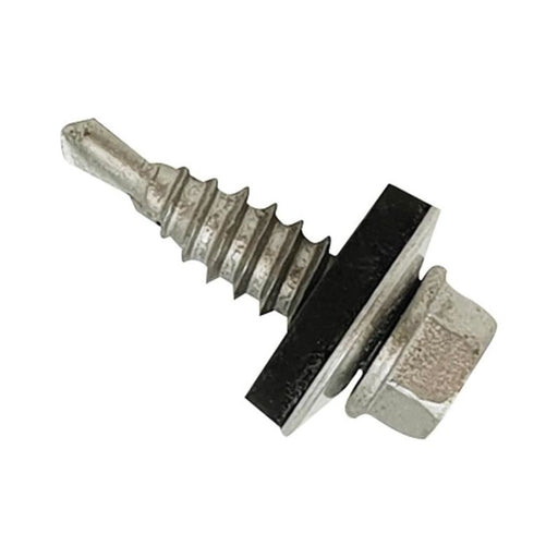 Forgefix TechFast Self-Drilling Stitching Hex Screw & Washer No.1 Tip 6.3 x 22mm Box 100 ForgeFix - RockBottom Northampton