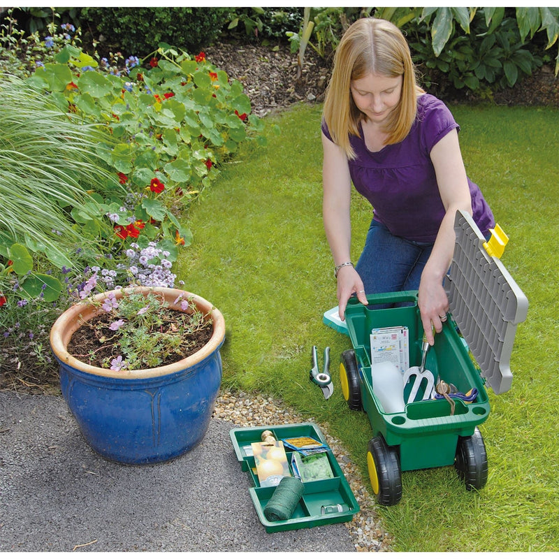Draper Gardeners Tool Cart and Seat 60852 Draper - Town Tools 