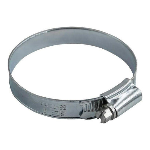 Faithfull 3 Hose Clip - Zinc MSZP 55 - 70mm Faithfull - RockBottom Northampton