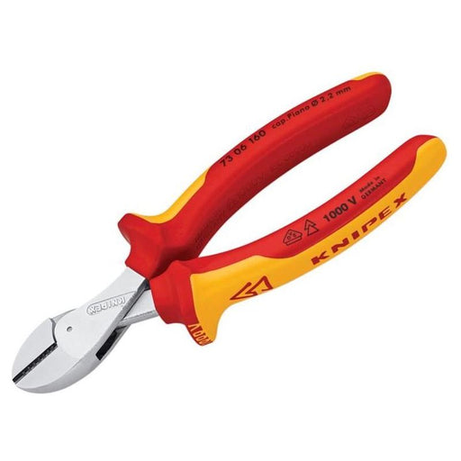 Knipex VDE X-Cut Compact Diagonal Cutter 160mm Knipex - RockBottom Northampton