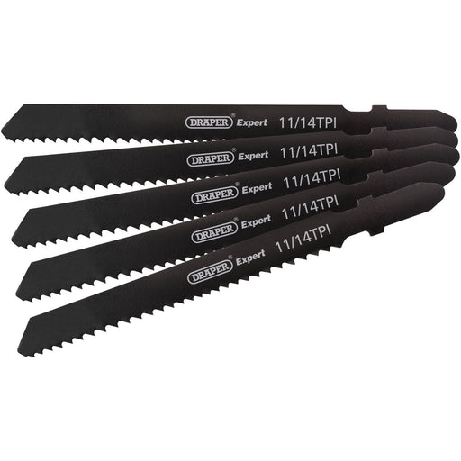 Draper 81730 DT118B Jigsaw Blade Set, 92mm (5 Piece)