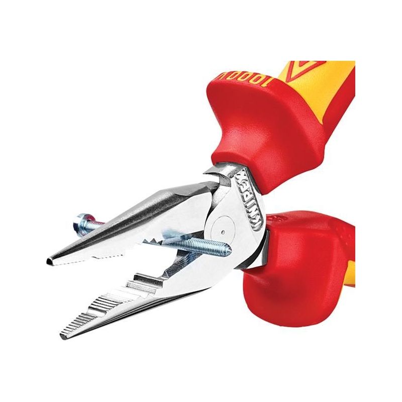 Knipex VDE High Leverage Needle Nose Pliers 145mm Knipex - RockBottom Northampton