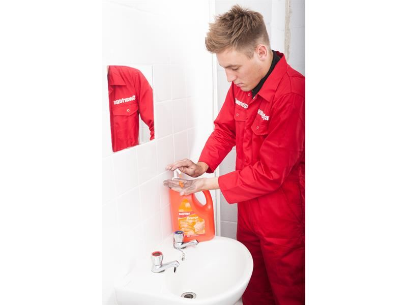 Swarfega Orange Hand Cleaner Pump Top Bottle 4 litre Swarfega� - RockBottom Nothampton