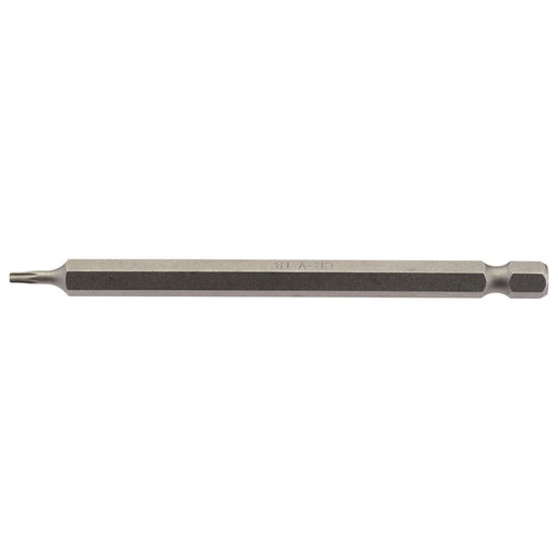 Draper 66907 Draper TX-STAR® Insert Bit, 1/4" Hex, 100mm Long, T8 (Pack of 1)