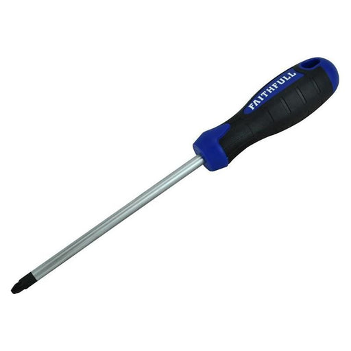 Faithfull Soft Grip Screwdriver Pozidriv Tip PZ3 x 150mm Faithfull - RockBottom Northampton