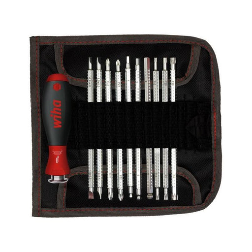 Wiha SYSTEM 6 SoftFinish® Interchangeable Screwdriver Set, 12 Piece Wiha - RockBottom Northampton