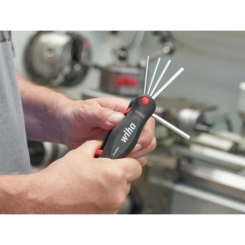 Wiha PocketStar Hex Key Set, 7 Piece (1.5-6mm) Wiha - RockBottom Northampton