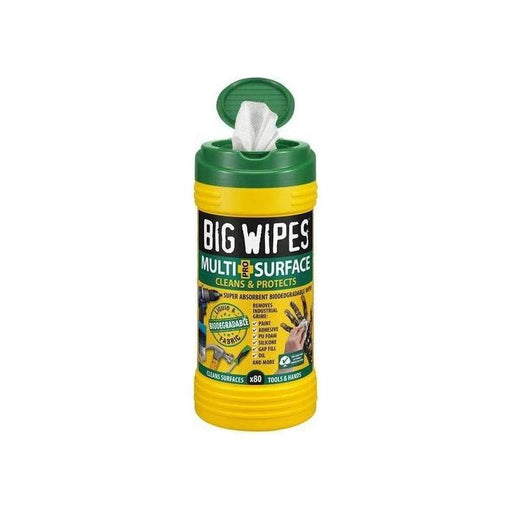 Big Wipes Multi-Surface Bio Pro+ Antiviral Wipes (Tub 80) Big Wipes - RockBottom Northampton