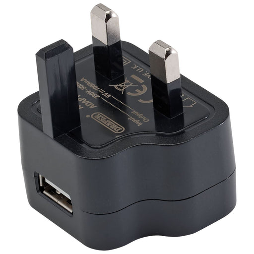 Draper 93038 230V USB Charger, 1 Amp