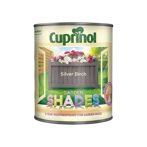 Cuprinol Garden Shades Silver Birch 1 litre Cuprinol - RockBottom Northampton