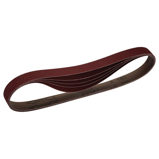 Draper 08694 Cloth Sanding Belt, 25 x 762mm, 40 Grit (Pack of 5)