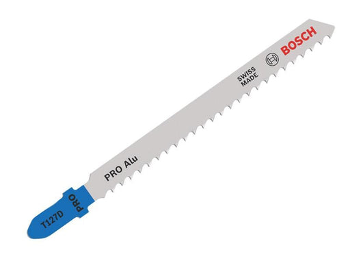 Bosch Powertool Accessories PRO Alu T127D Jigsaw Blade 100mm Pack of 5 Bosch Powertool Accessories - RockBottom Northampton