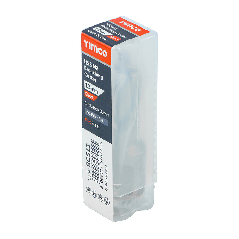 TIMCO Broaching Cutter HSS M2 Short