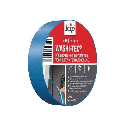 Kip® 246 Premium Outdoor WASHI-TEC® Masking Tape 24mm x 50m KIP® - RockBottom Northampton