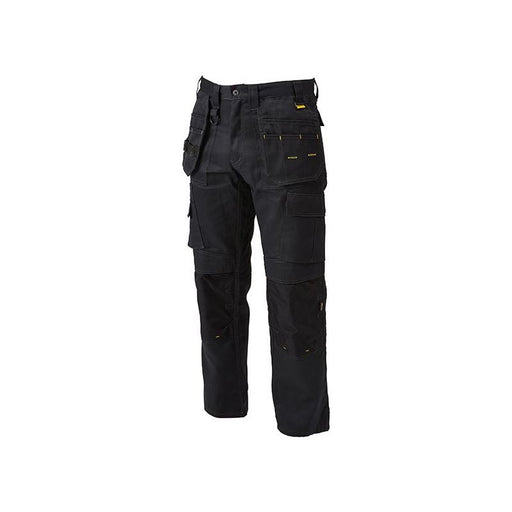 Dewalt Power Tools Pro Tradesman Black Trousers Waist 38in Leg 33in DeWALT Power Tools - RockBottom Northampton