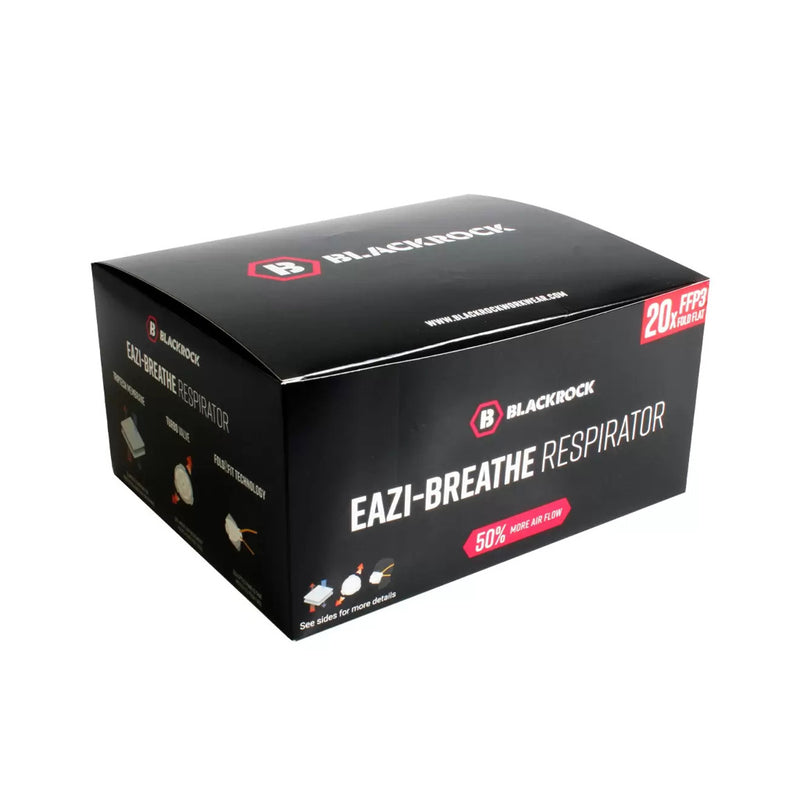 Blackrock Eazi-Breathe FFP3 Fold Flat Respirator - pack 20