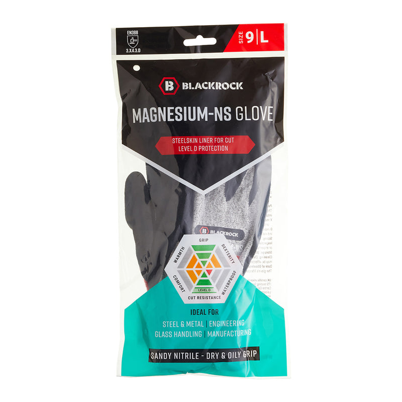 Blackrock Magnesium-NS Cut Resistant Gloves Pair - size 10/XL