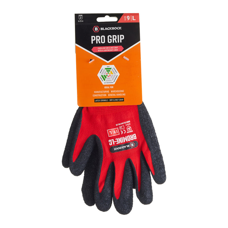 Blackrock Pro Grip Gloves Pair (carded) - size 9/L