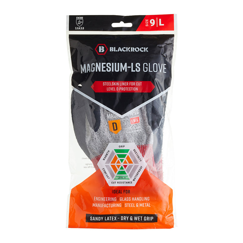Blackrock Magnesium-LS Cut Resistant Gloves Pair - size 10/XL