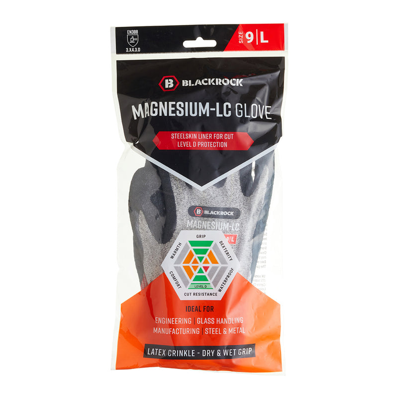 Blackrock Magnesium-LC Cut Resistant Gloves Pair - size 9/L