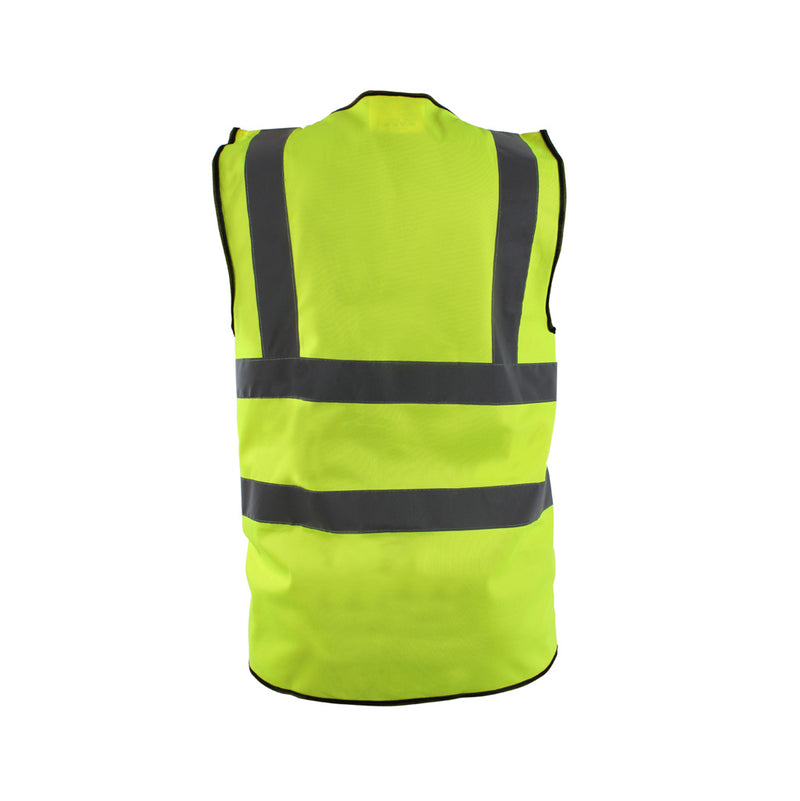 Blackrock Hi-Vis Sleeveless Vest/Waistcoat (carded) - Yellow size L