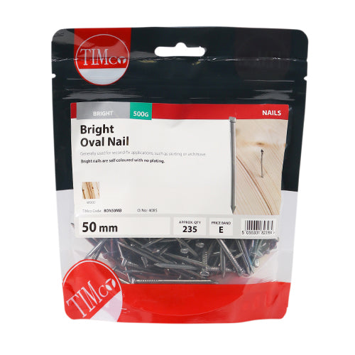 TIMCO Oval Nails Bright — Small Bag
