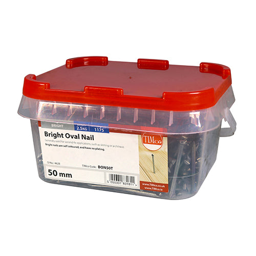TIMCO Oval Nails Bright - 100mm