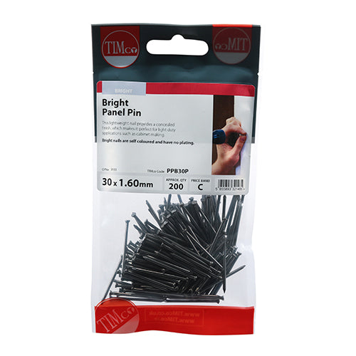 TIMCO Panel Pins Bright