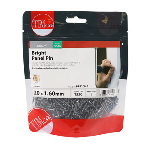 TIMCO Panel Pins Bright