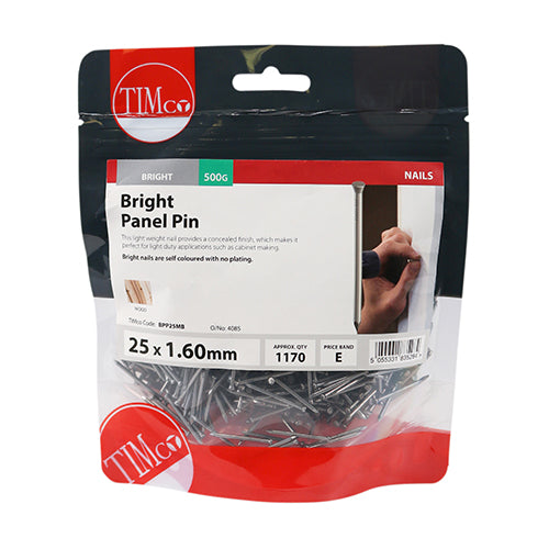 TIMCO Panel Pins Bright
