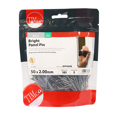 TIMCO Panel Pins Bright — Small Bag