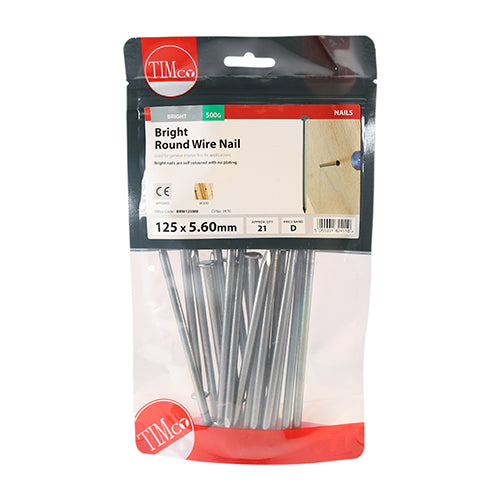 TIMCO Round Wire Nails Bright