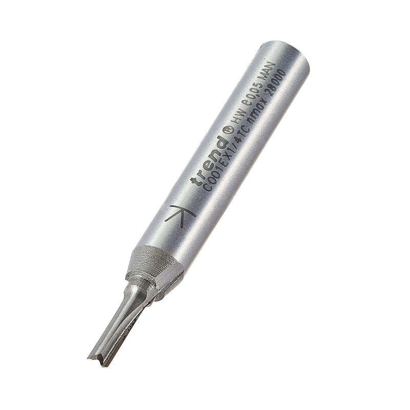 C001EX1/4TC - Two Flute Cutter 2.5mm diameter