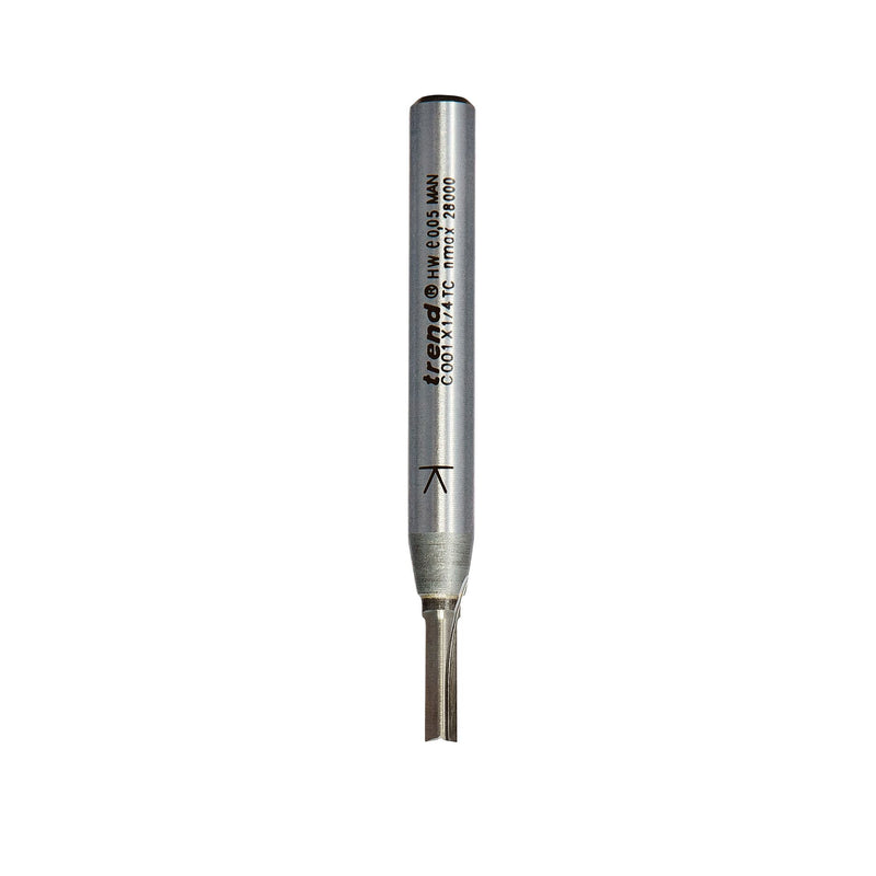 C001X1/4TC - Two Flute Cutter 3.2mm diameter