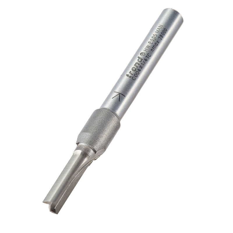 C004X1/4TC - Two Flute Cutter 5mm diameter
