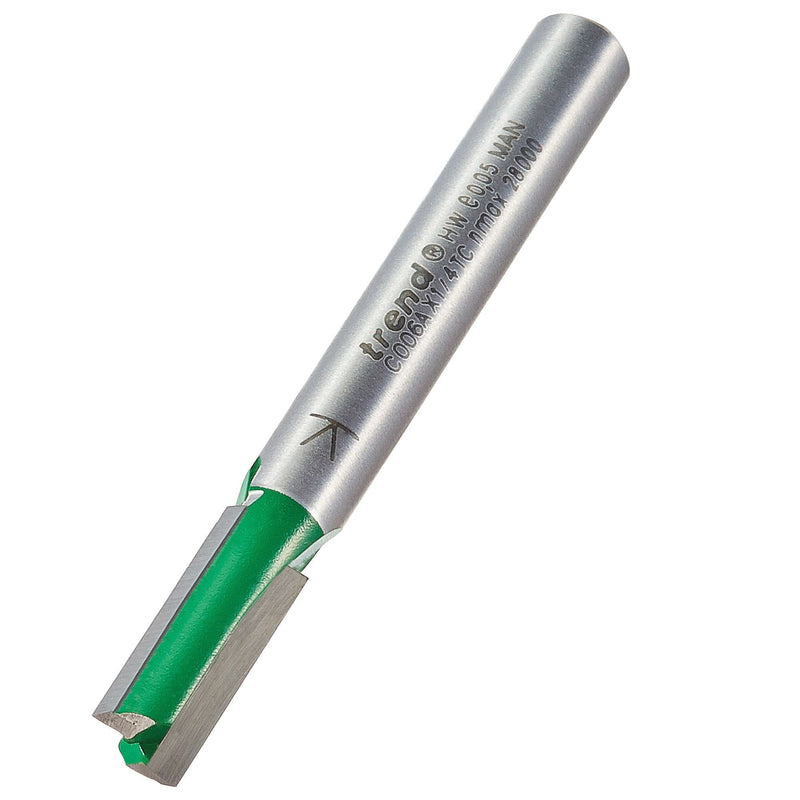 C006AX1/4TC - Two Flute Cutter 6.3mm diameter