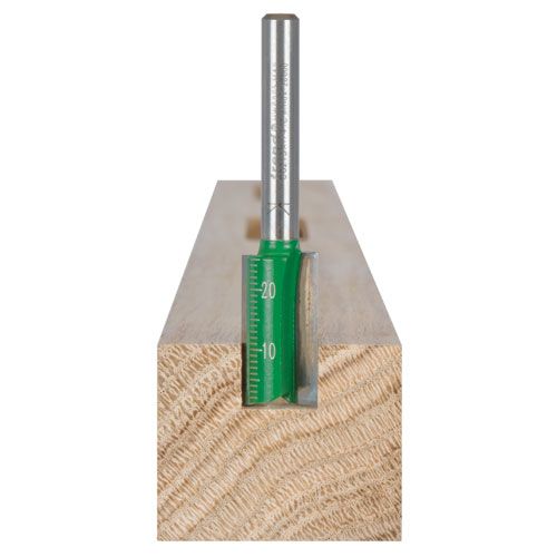 C021SX1/4TC - Two Flute 12.7mm Diameter x 25mm Cut Scale