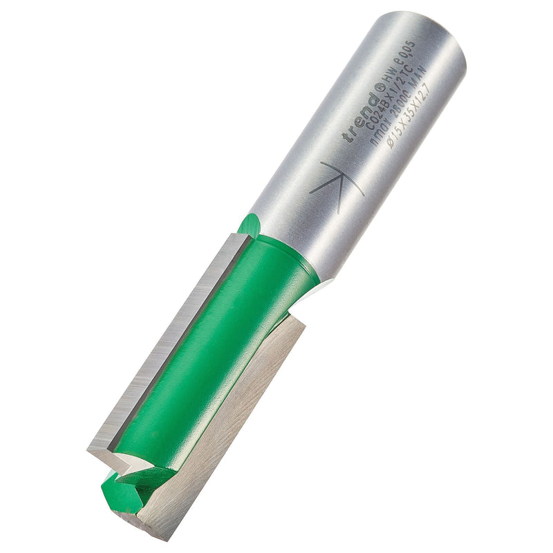 C024BX1/2TC - Two Flute Cutter 15mm diameter